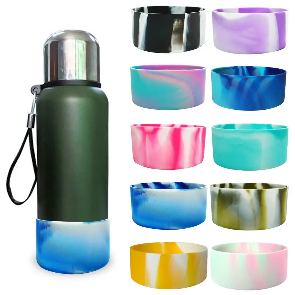 Anti-deformed Water Bottle Boot Abrasion Resistant Multi-purpose Practical Water Bottle Bottom Sleeve Cover