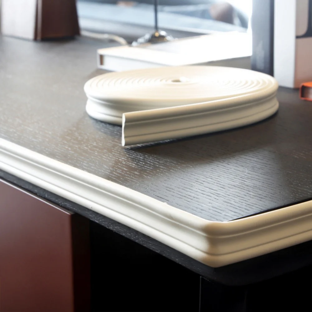 

Wall Borders Line Sticker Edging Self Adhesive Molding Trim Peel Stick Flexible Wall Base Moulding Trim Wall Lines Stickers