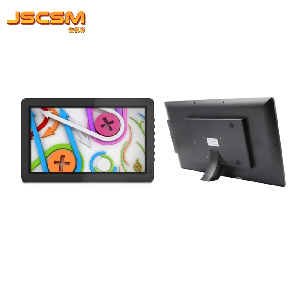 2026 21.5 Inch Lcd Screen Wall Mount Digital Photo Picture Frames Large TV Advertising Screen