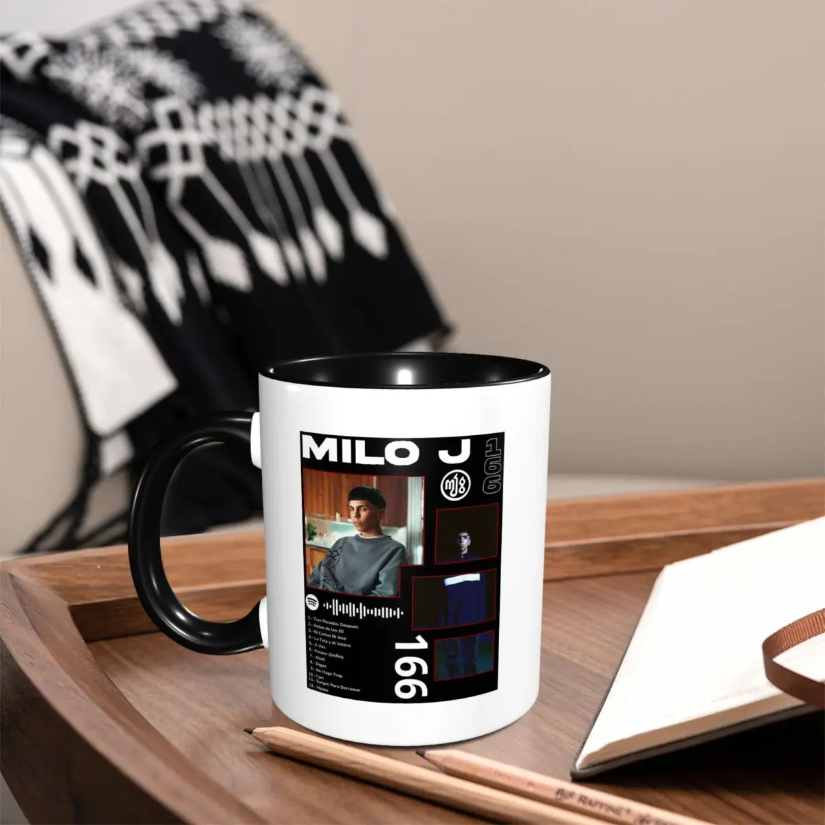 Rapper Milo J 166 Album Deluxe Mug Funny Ceramic Coffee Cups Tea Mugs Milk Cup Drinkware Gifts for Woman Man