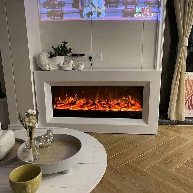 Direct Selling Small 6 Colors Led Light  600/700 MM Contemporary Brightness  Home Living Room Media Electric Fireplace