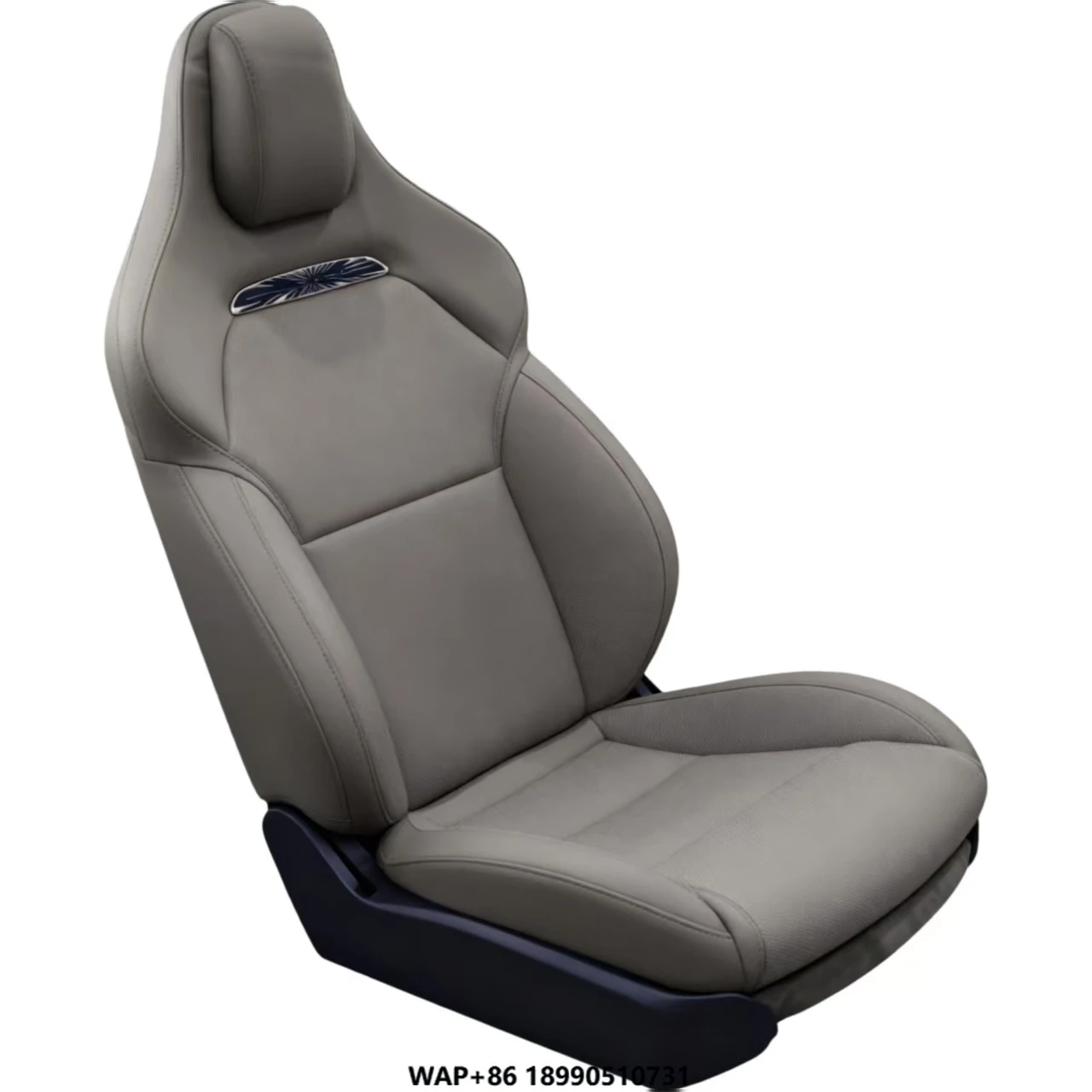 طقم ترقية مقعد السيارة الفاخر مع نظام تهوية، تخصيص متعدد المواد والألوان، نسيج مريح للمقصورة