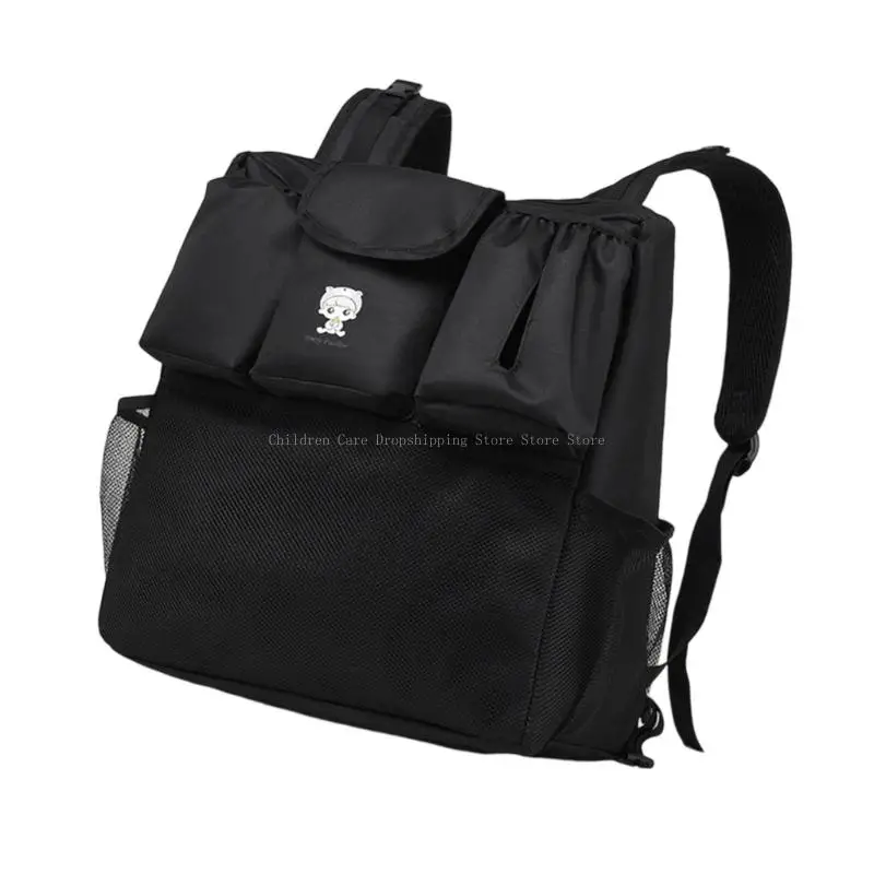 Adjunto cochecitos bolsas pañales gran tamaño con compartimentos separados correa ergonómica hombro