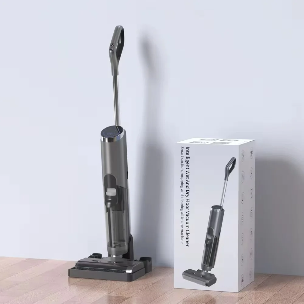 Cordless Stick Vacuum Cleaner with HyperSteam Mop Self-Cleaning Smart Sensor Wet/Dry Brushless Motor App-Controlled 284F OEM