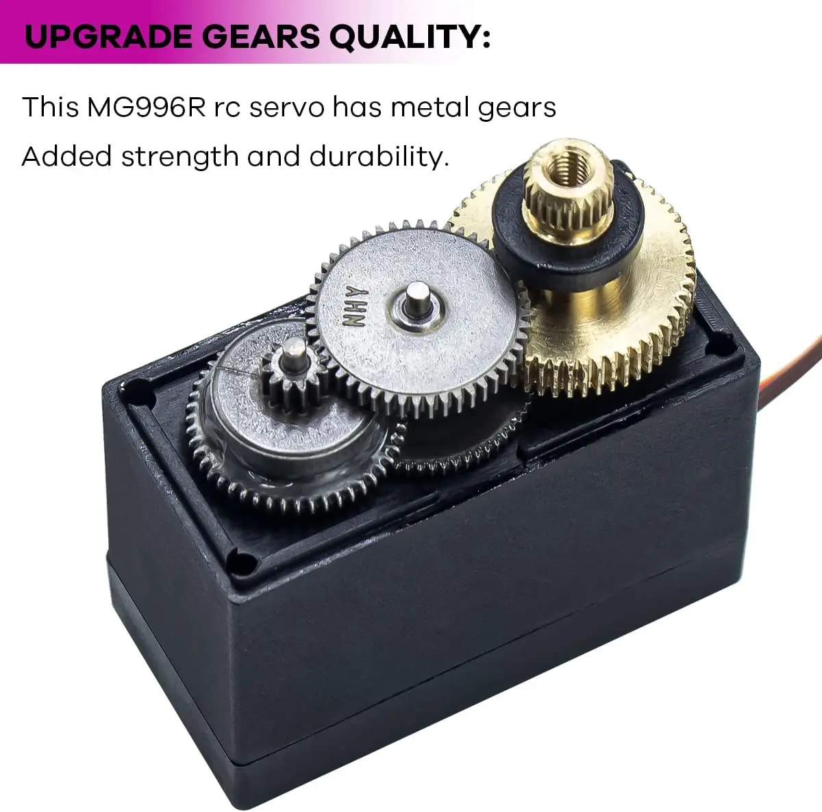 4 pezzi 13 kg MG996R 55g Servomotori RC digitali 15 kg Servo ingranaggi in metallo a coppia elevata per elicottero barca robot auto RC