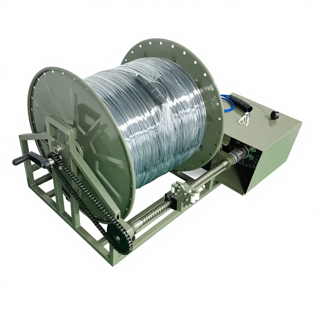 Motor Reel Custom Medium Duty Hand Crank Reel Grease 250 Ft Auto Stainless Steel Cable Reels Drum Extension Cord Reel