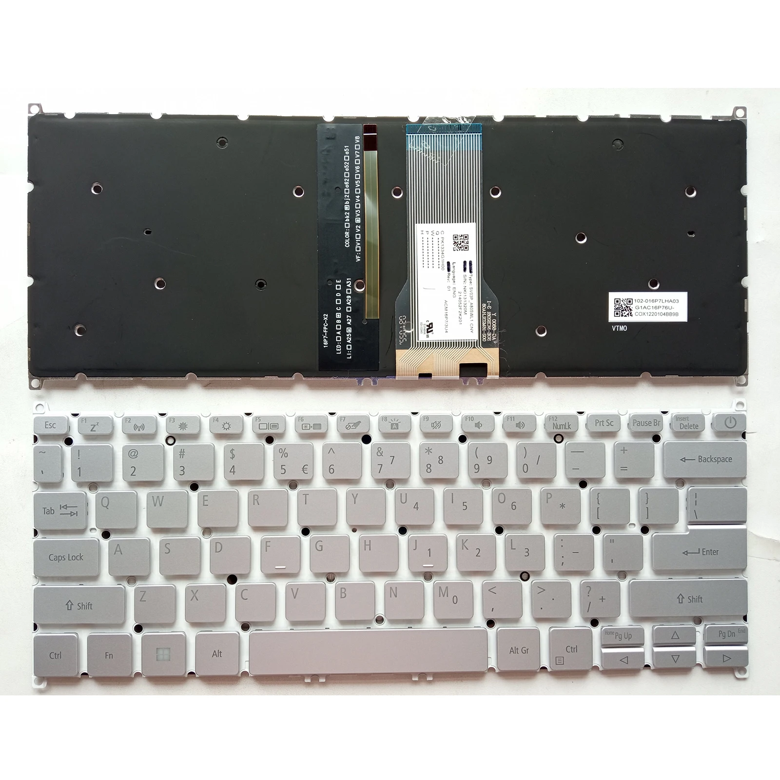 Американская клавиатура для ноутбука Acer Swift1 SF114-33 SF114-32-C5WC/C73H/C344/C0PJ N17W6 SF314-43 A314-22/35-C3GV N20Q1 N20H2