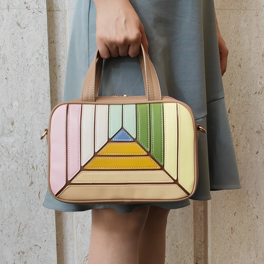 

Новые роскошные сумки для женщин, модная женская сумка из искусственной кожи, розовые квадратные сумки через плечо, женские сумки bolsas