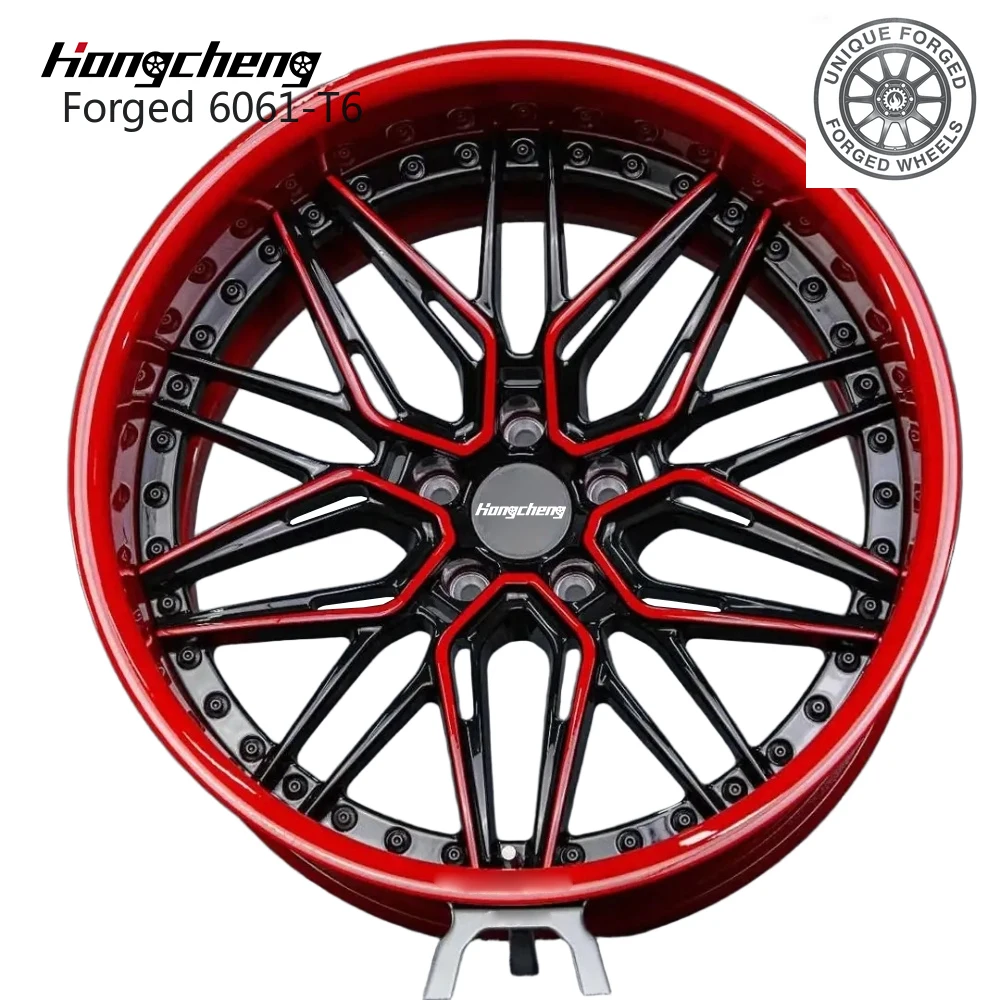 26 Style 2-piece Deep Lip 5x114.3 5x120 5x112 Rim 17 18 19 20 21 22 24 Inch Alloy Forged Wheels