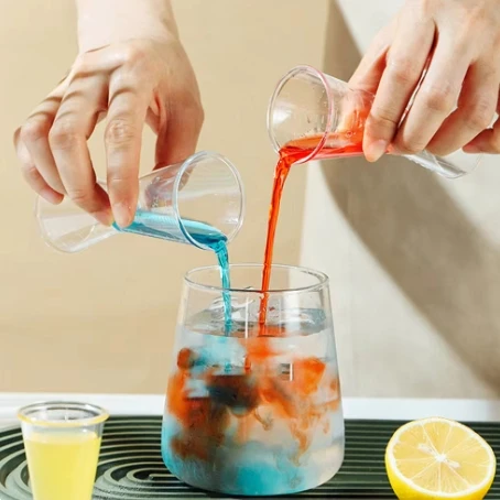 1PC Cocktail Measure Cup for Home Bar Party Useful Bar Accessories Short Drink Measurement Measuring Cup Cocktail Shaker Jigger