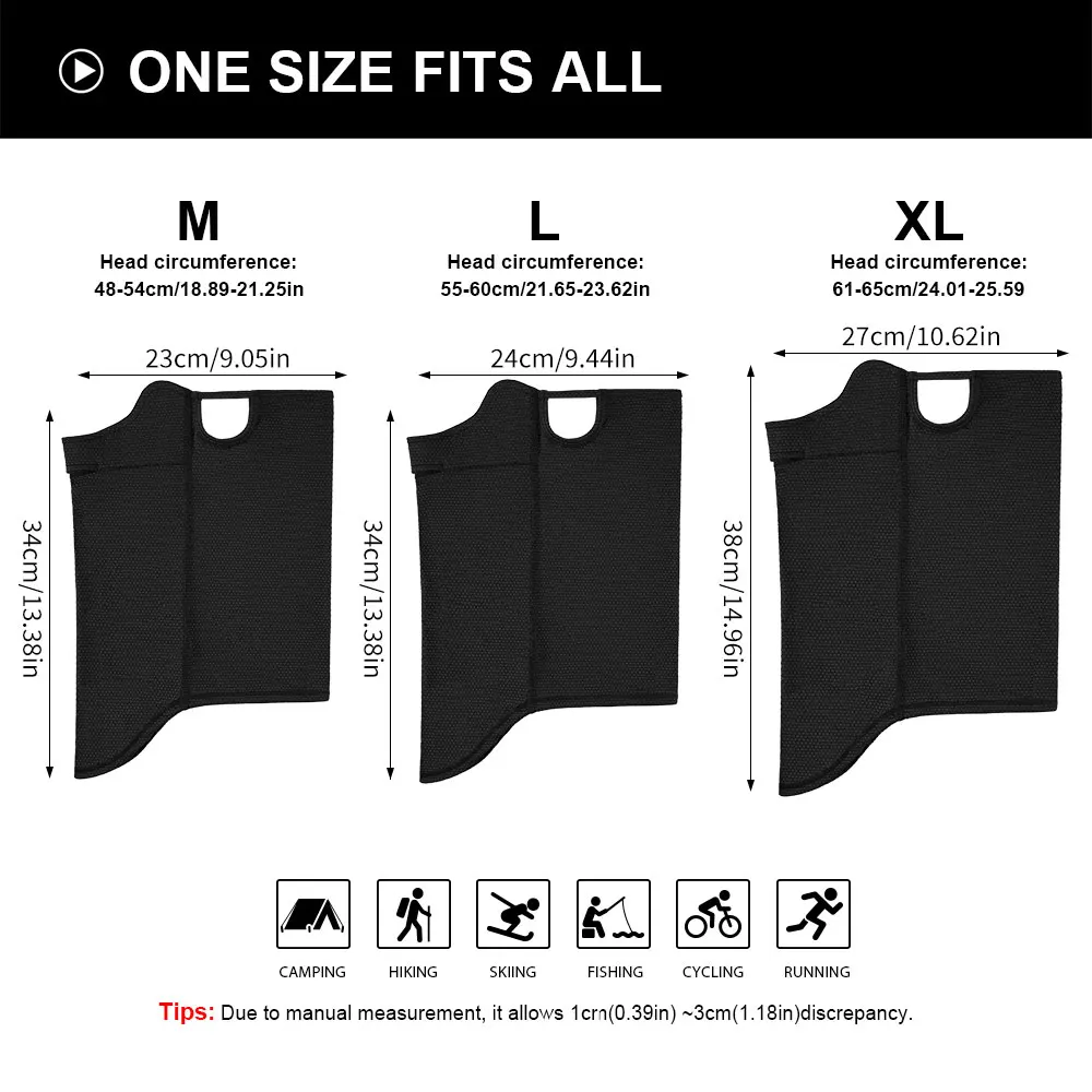 Ear Hook Neck Gaiter Face Mask Breathable Quick Dry Cycling Motorcycle Riding Mask Sun Protection Outdoor Sports Hiking Fishing - view 6