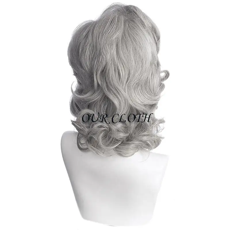 

Комплект парика и бороды Санты, рождественский костюмированный костюм, волосы Санты с бородой Y1AC