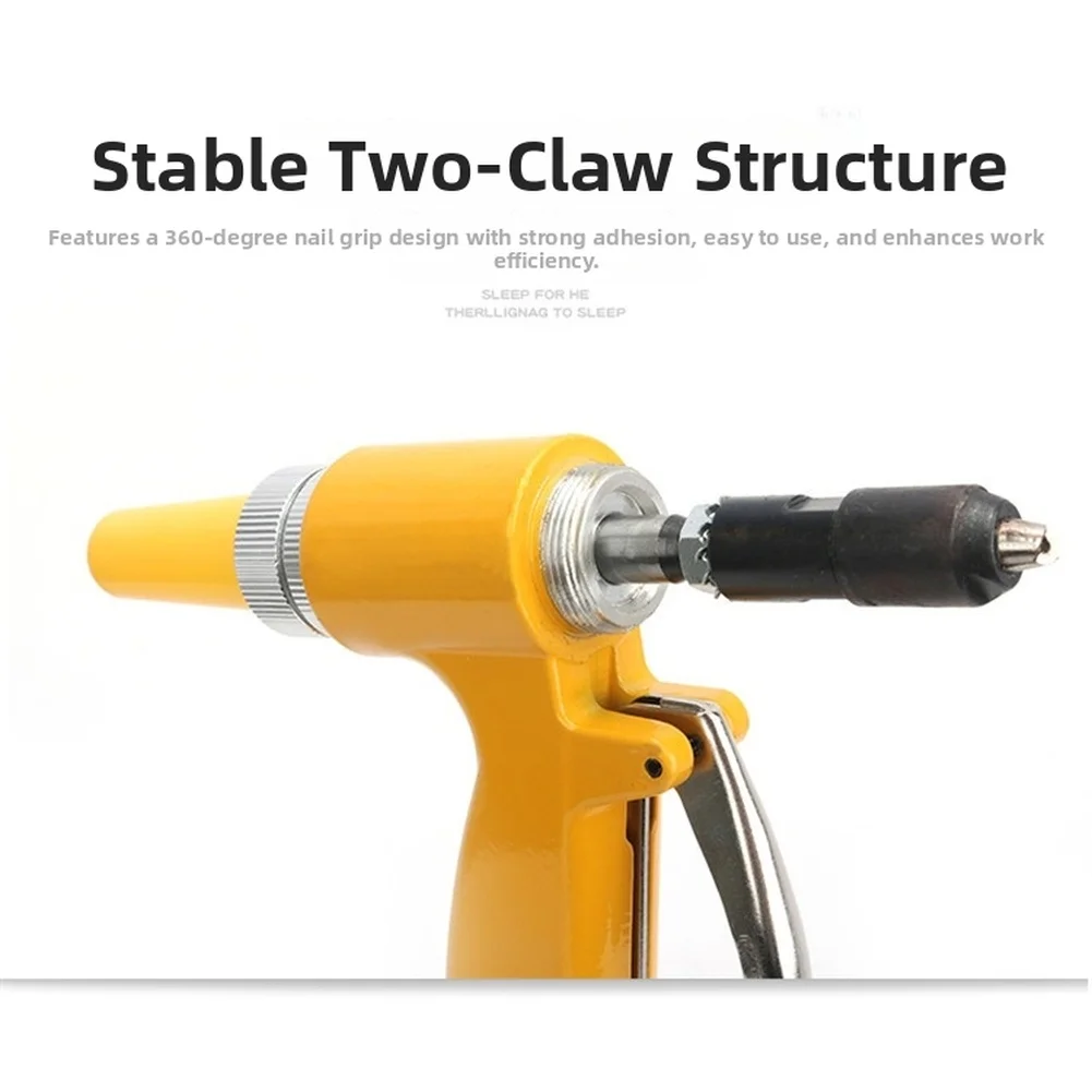 Automatic Waste Collection Pneumatic Riveter for Clean Working Environment Suitable for Metal and Wood Projects