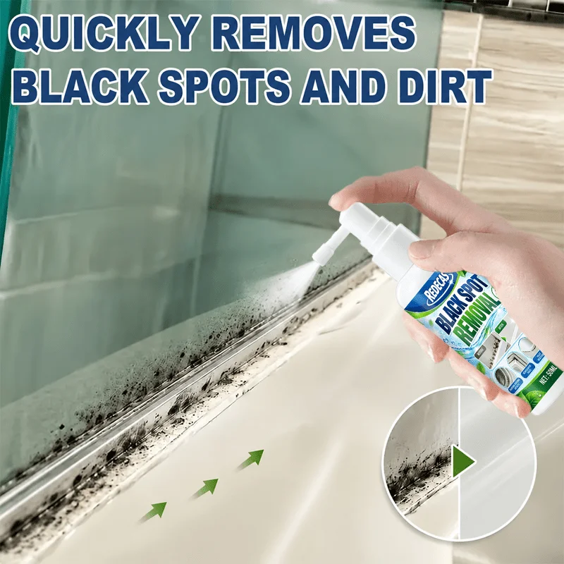 Multipurpose Rubber Seal Reviver Spray with Nozzle. Penetrates gaps, removes black stains, restores seals. Household essential