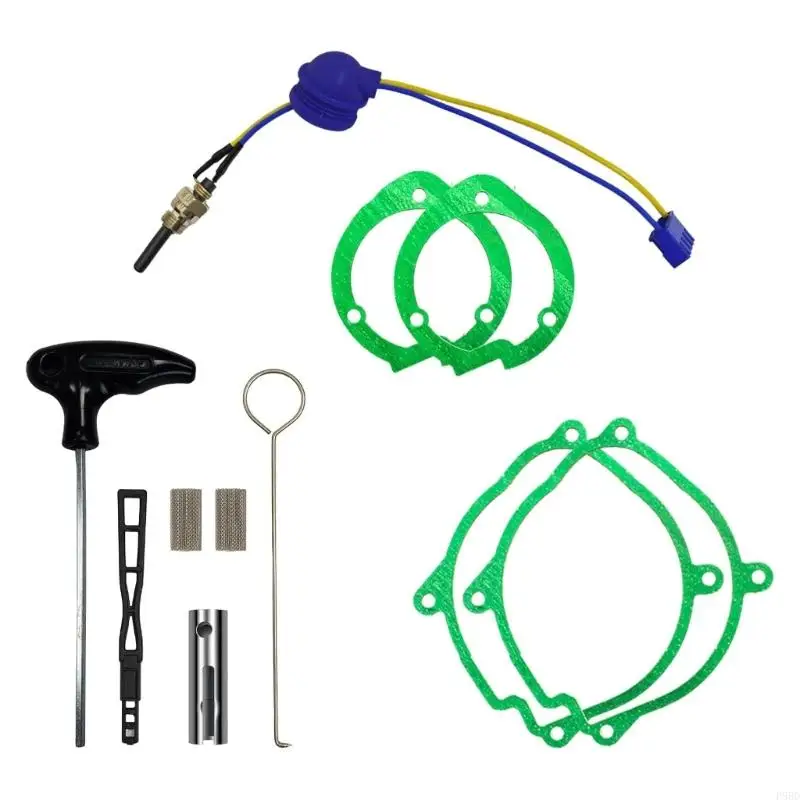 

Marine And Truck Parking Heater Maintenance With Glowing Plugs And Washers Heater Glow Plug Repair