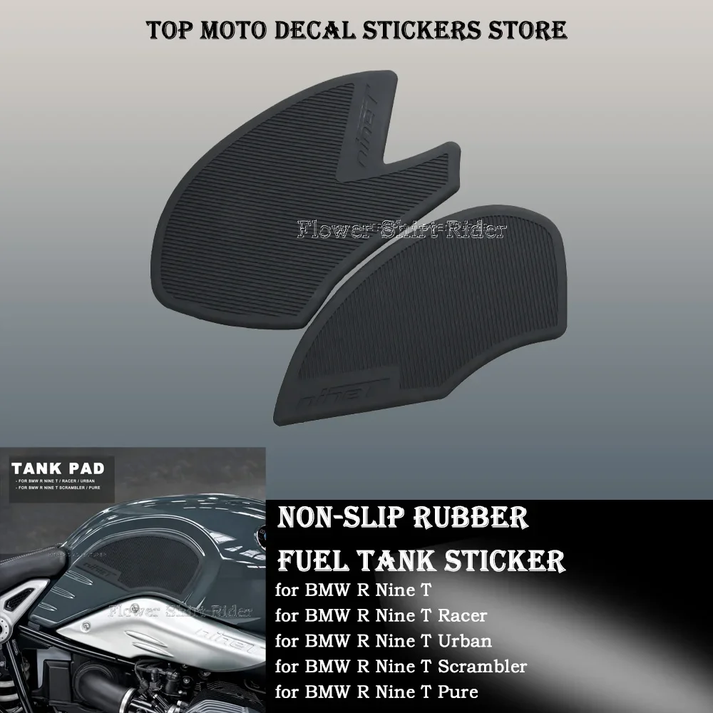 

for BMW R9T r9t RNINET R NINET RnineT Motorcycle Tankpad Anti-Slip Tank Pad Protection Stickers Side Tank Pads Traction Pad