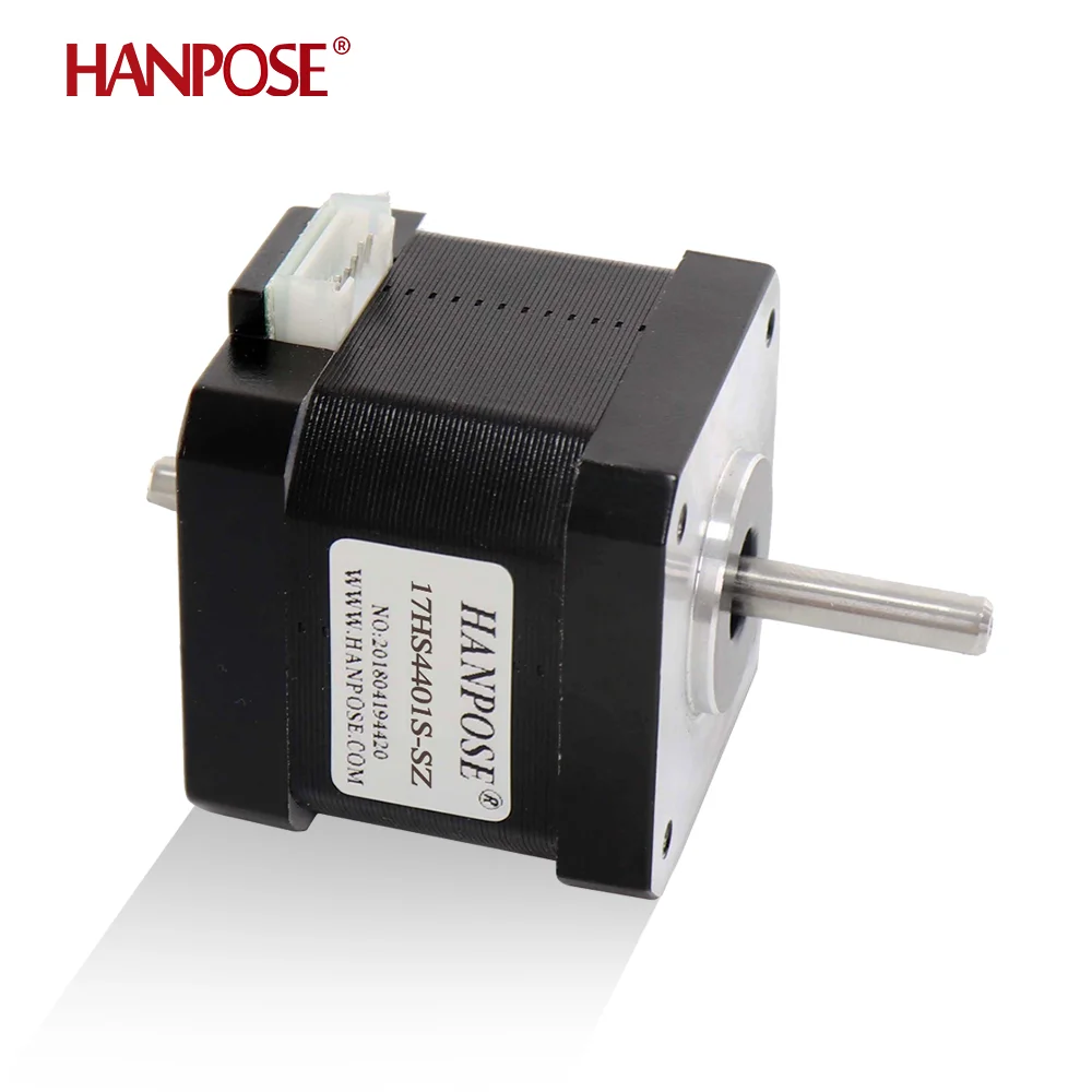 NEMA17 Double shaft Stepper Motor 1.6A 45N.CM 40mm 17HS4401S-SZ motor for CNC Router Engraving milling machine 3D printer