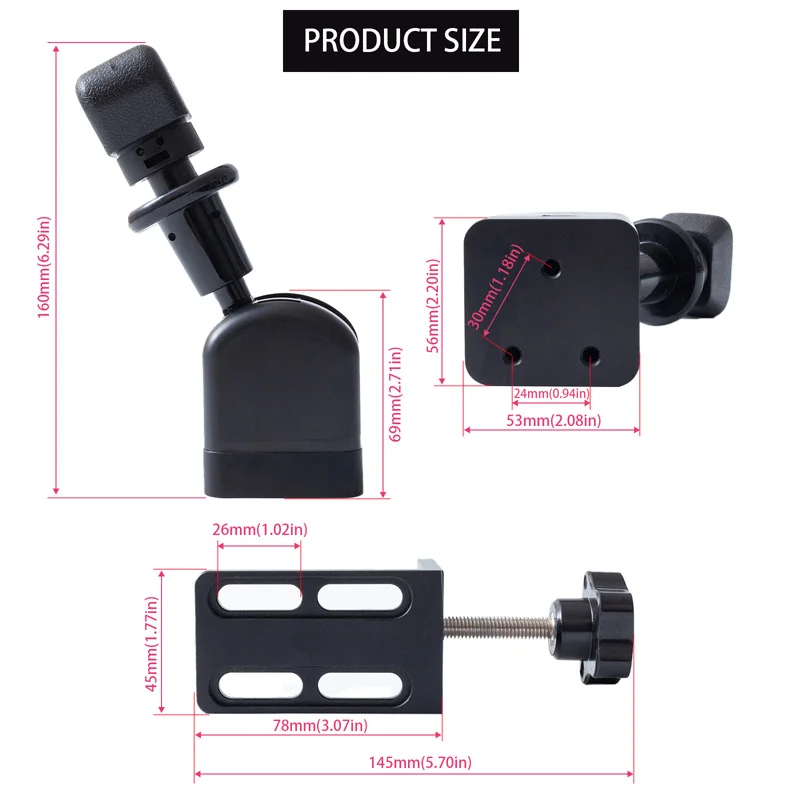 PC USB Handbrake for ETS2/ATS Truck Sim, Parking Brake Accessory for G29/G923/T300RS Racing Games
