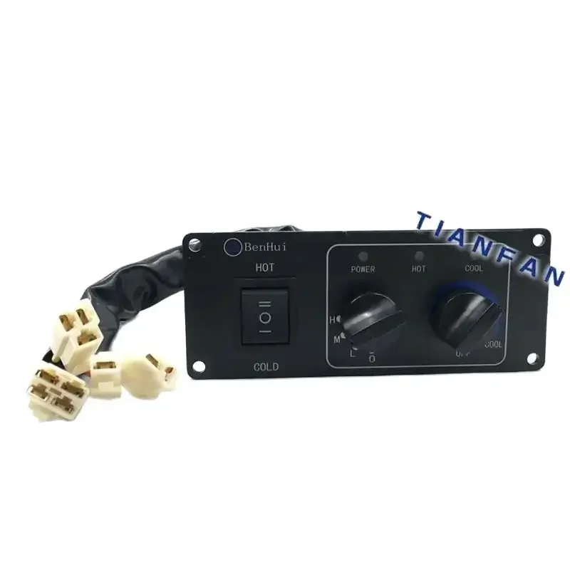 For Zhonglian Heavy Industry Lovol 60/65 Shanhe Intelligent 50/60/70 Air Conditioning Switch Heating Control Switch Panel