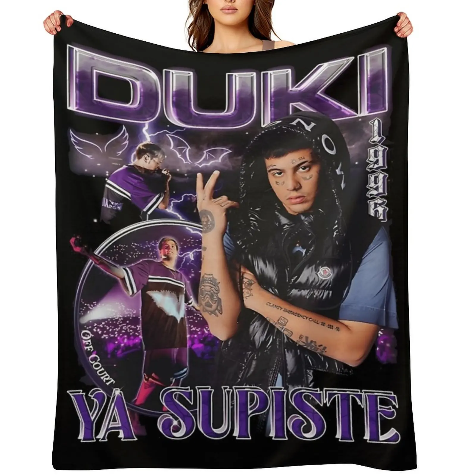 

Duki Throw Blanket Summer Beddings Decorative Sofas Flannels Designers Blankets