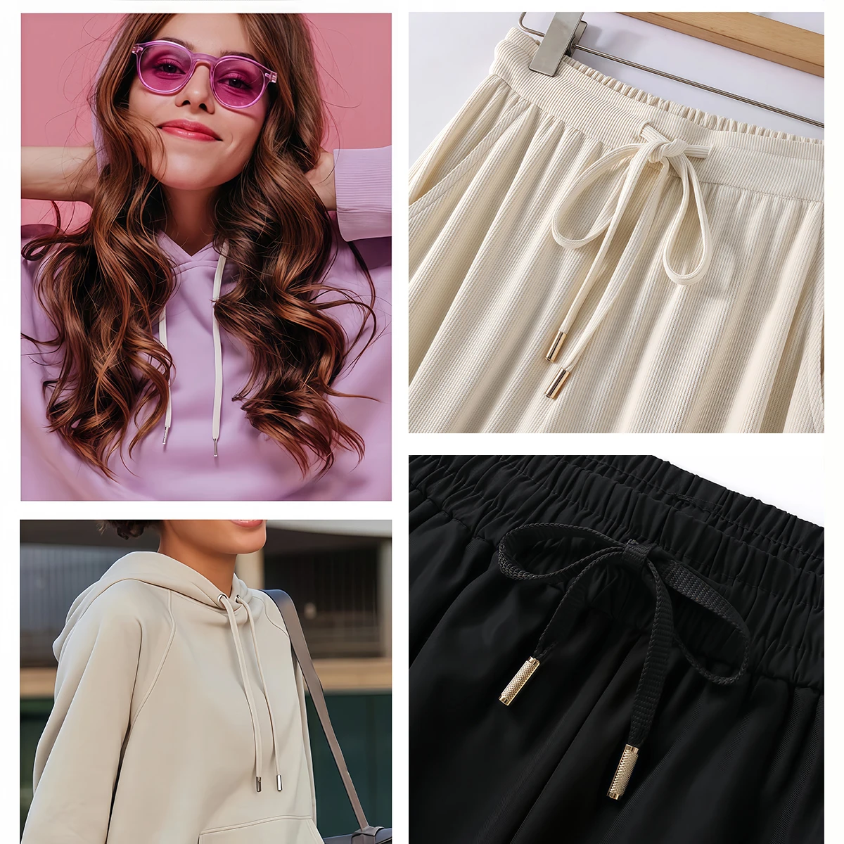 10/15 Stück Metallschnallen-Kordelstopper, verstellbare Verschlüsse für Kleidung, Hosen, Schuhe, Kordelendverschlüsse, rutschfeste DIY-Zubehörteile – Detail 1