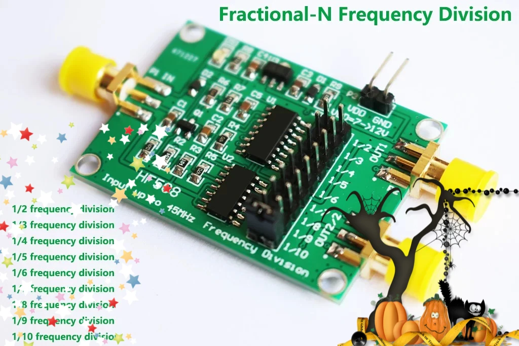8MHz fractional divider module 2/3/4/5/6/7 divider