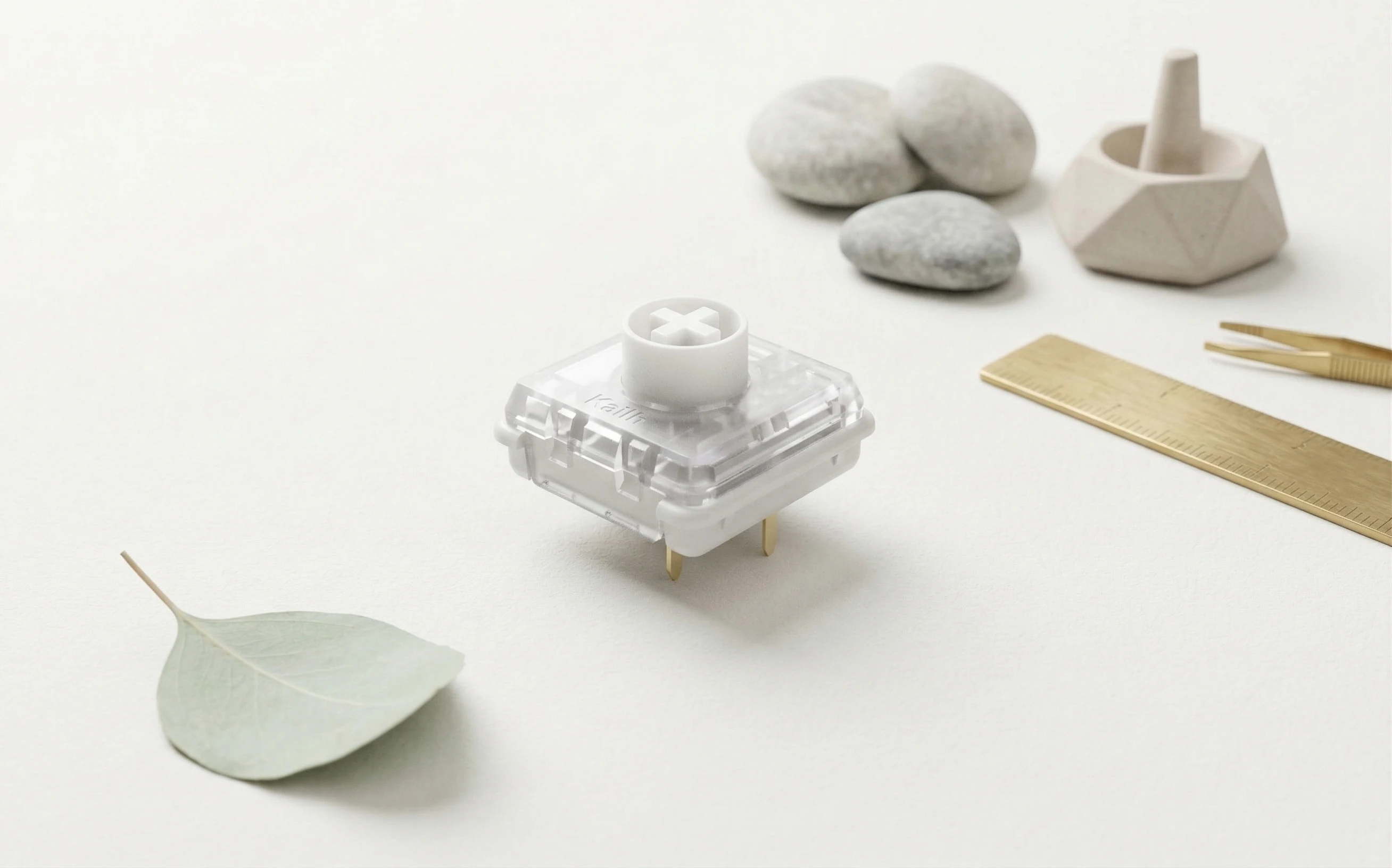 JezailFunder Cornix Low Profile Keyboard Switch | Kailh Custom Mist Silent Switch | Hot-Swappable Mechanical Switch