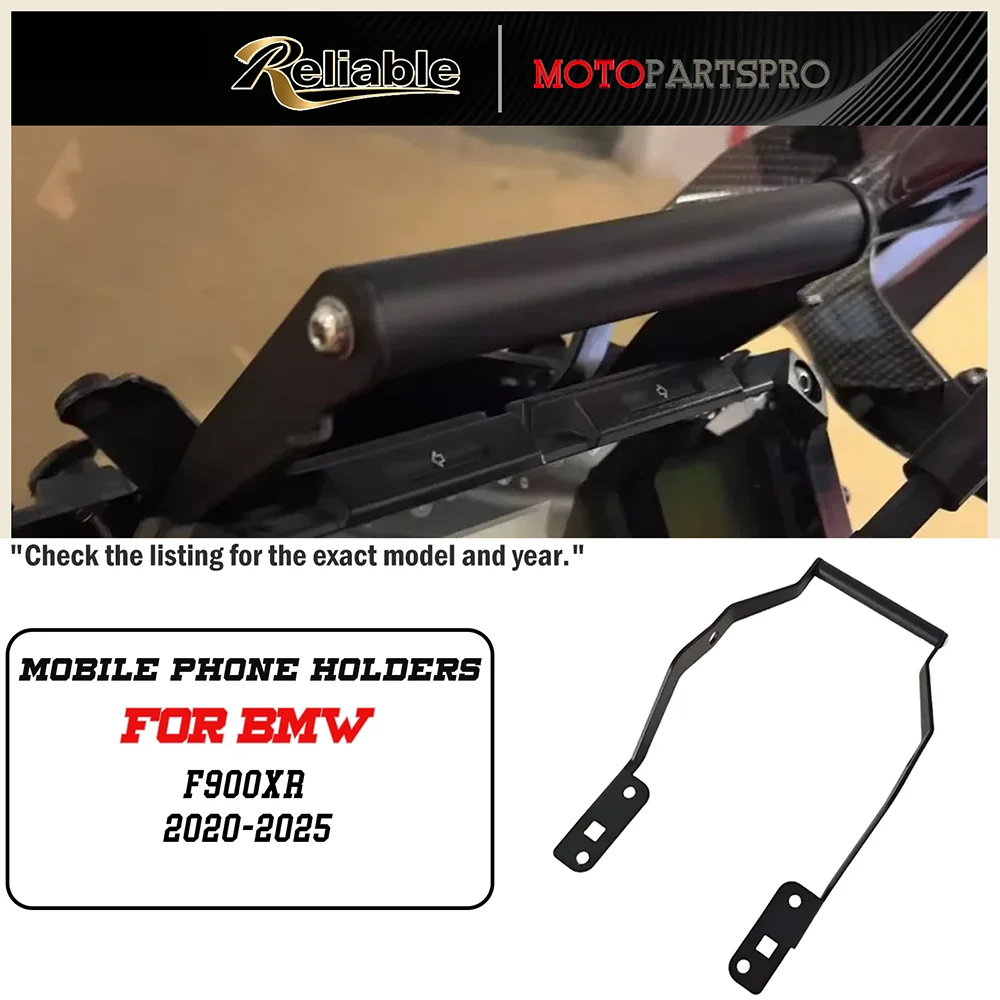 

Motorcycle Navigation Plate Bracket & Phone Stand for BMW F900XR 2020 2021 2022 2023 2024 2025, F900 XR Accessories