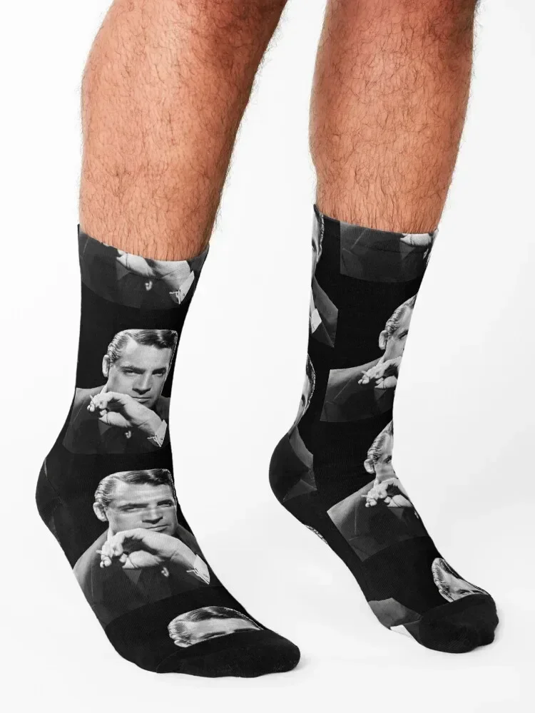 Cary Grant STOCK Essential . Socks Men's gym floral hip hop Men's Socks Luxury Women's