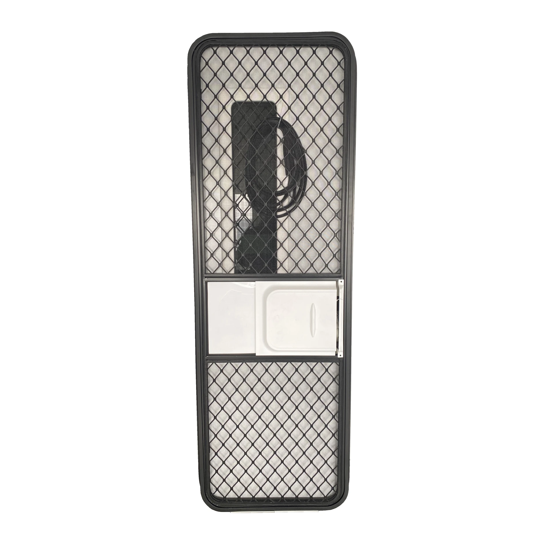 Hot Sale SLD Left/Right Hinge RV Caravan Entry Door With Screen & Lock | Tempered Glass