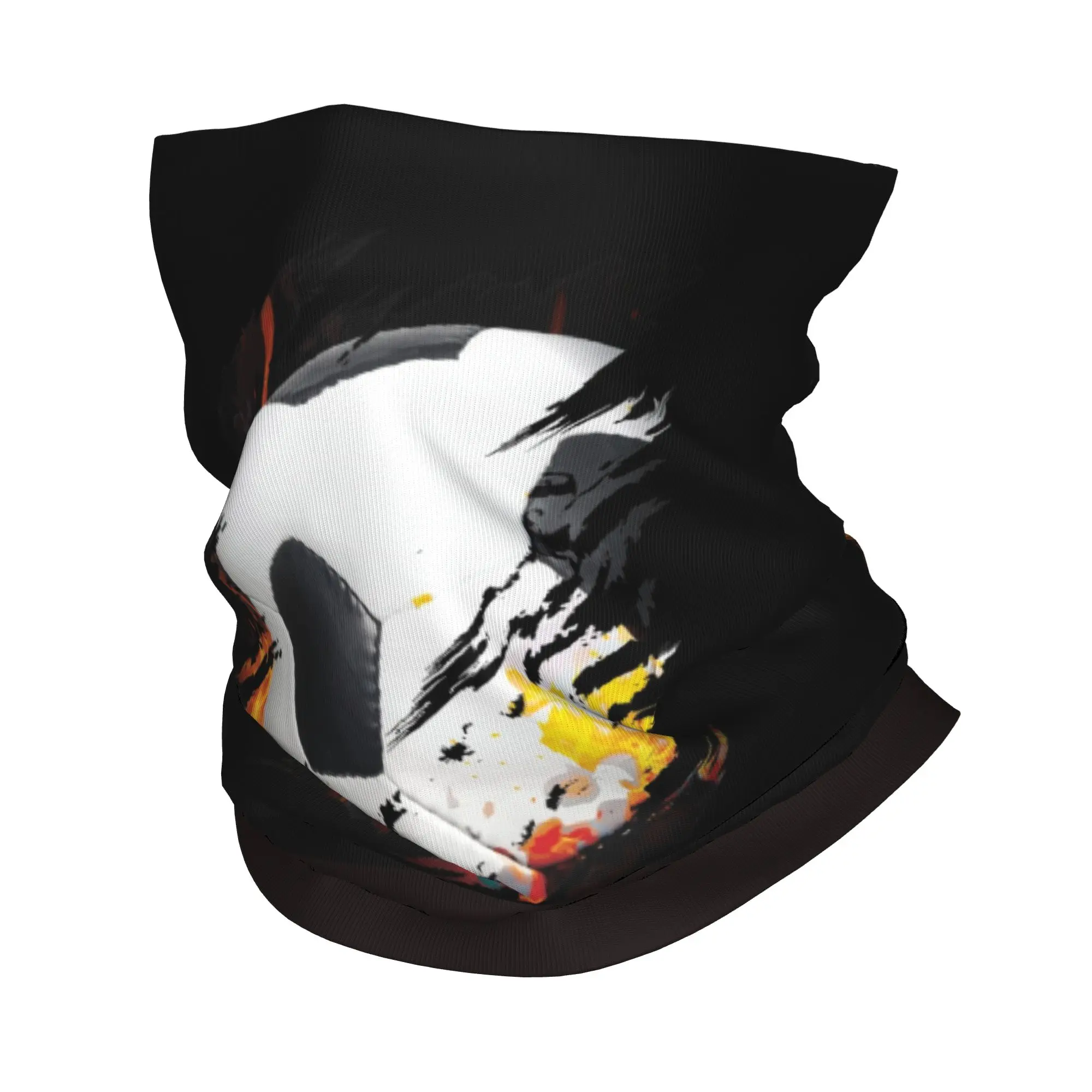 Custom Football Ball On Fire Inside Of Me Fan Soccer Player Gift Bandana Neck UV Protection Face Scarf Cover Women Men  Headwear