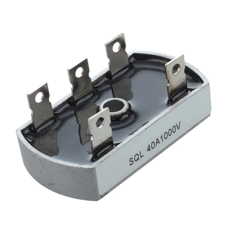 2X ตัวเรียงกระแสแบบ3เฟส40A SQL40A บริดจ์ไดโอด1000V