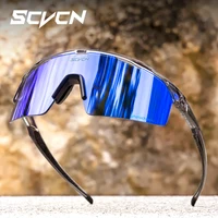 SCVCN MTB bicicleta ciclismo gafas UV400 hombres Camping gafas de sol deporte al aire libre equipo de bicicleta mujeres Golf pesca gafas de conducción