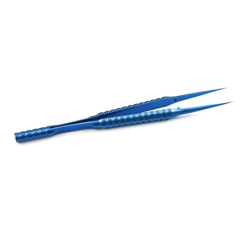 Titanium tweezers with fine tips Extra long  hardened and flyable wire Tweezers