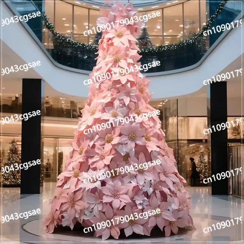 Christmas Atmosphere Beautiful Props Large Candy Christmas Tree Shopping Mall Exhibition Hall Sales Department Decoration