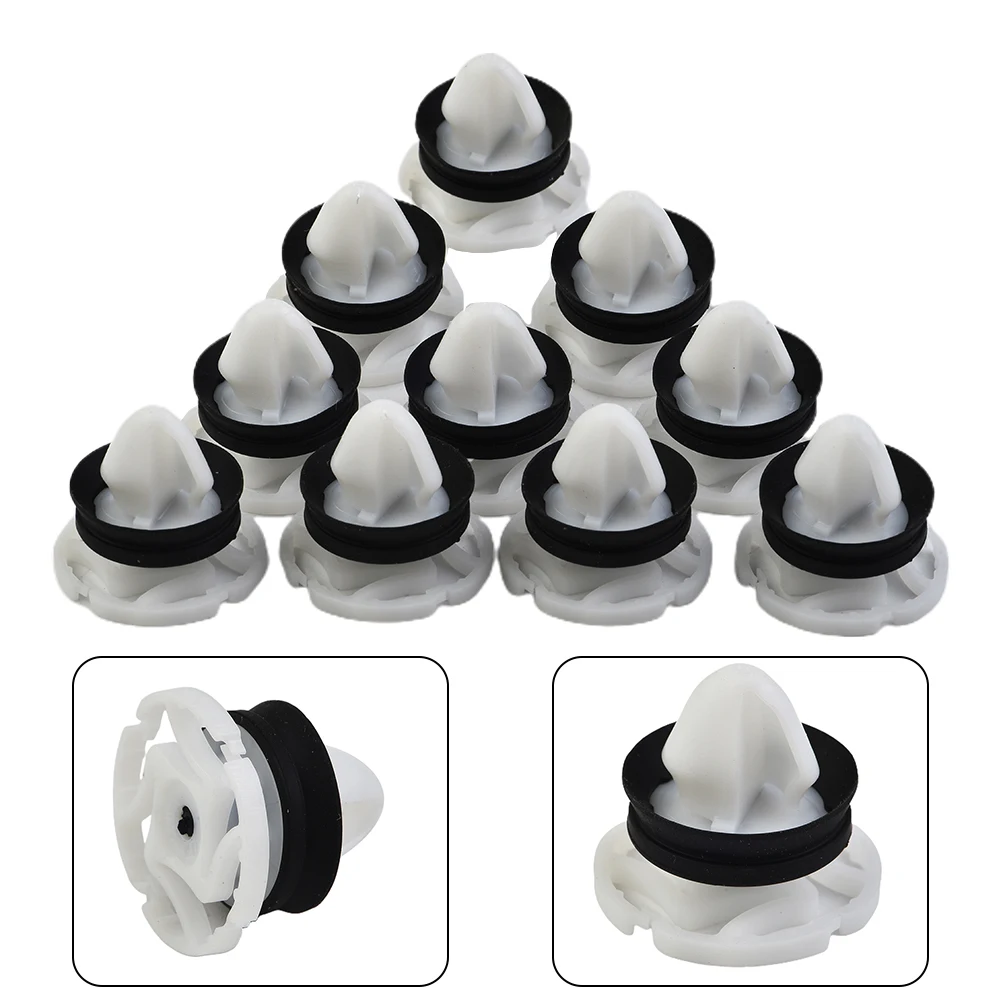 Durable Newest Brand New Clips Mounting Clips Nylon Parts Products Replacement Accessories Head Diameter 21.5 Mm