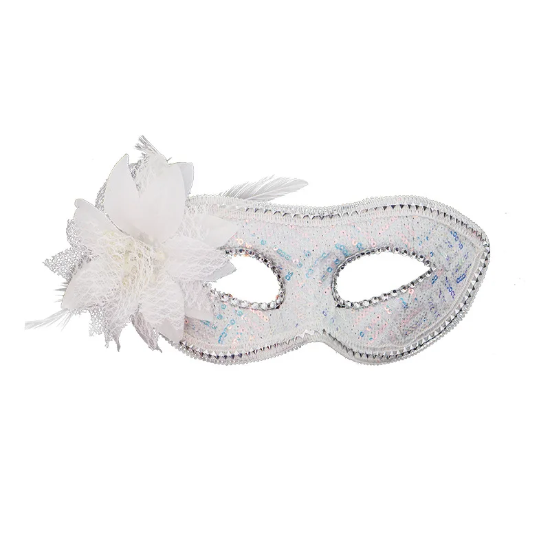 Maschere per feste di carnevale in maschera Mezza maschera per cosplay con paillettes sexy Maschera per occhi Cosplay Puntelli per balli Costume per maschera per discoteca
