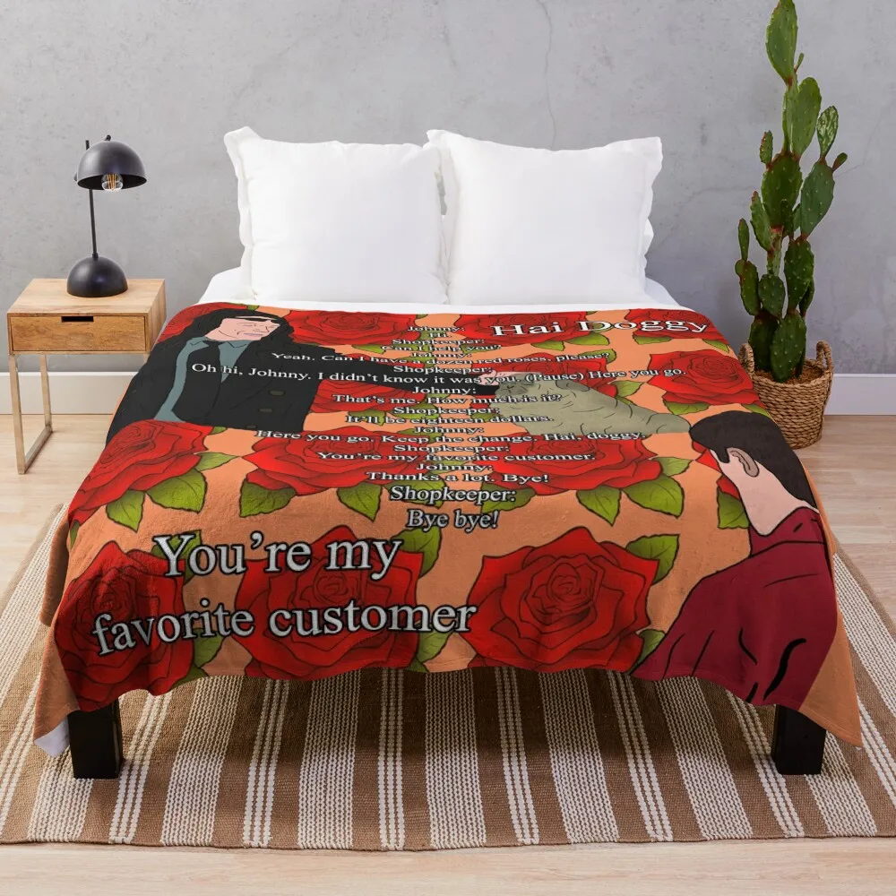 

Customer Service 101 - The Room Throw Blanket valentine gift ideas Luxury Thicken Blanket blankets and blankets Flannel Fabric