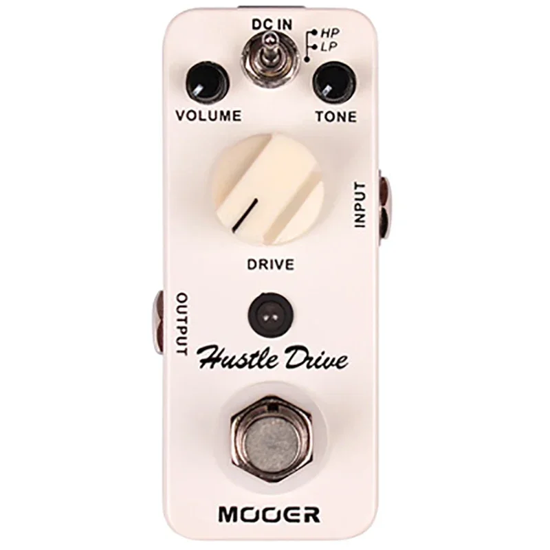 

MOOER Hustle Drive Guitar Effect Pedal Distortion Effect 2 Working Modes HP/LP Tube-like Drive Sound Pedal Guitarra Parts