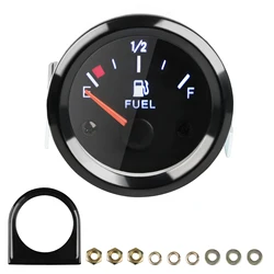 Fuel Level Gauge 52mm 12V Digital For Car Marine Boat Fuel Tank Gauge For 240-33Ohm Fuel Level Sensor Car Motorcycle Accessories