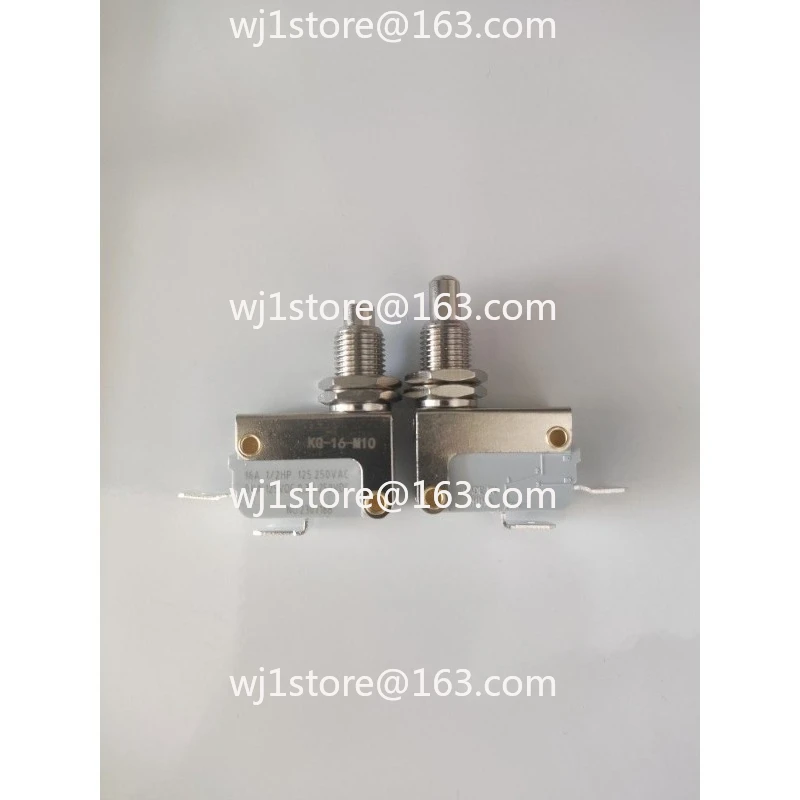 Replacement Micro Switch for Electric Fryer, with Metal Bracket & Spring Straight Handle Button (Specific Switch Part)