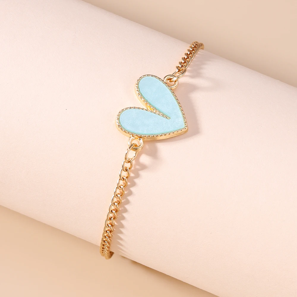 Aihua Niedliche Kawaii Mädchen Herzanhänger Halskette für Frauen Neuer Trend Mädchen Schlüsselbeinkette Party Geburtstag Schmuck Geschenke – Detail 21