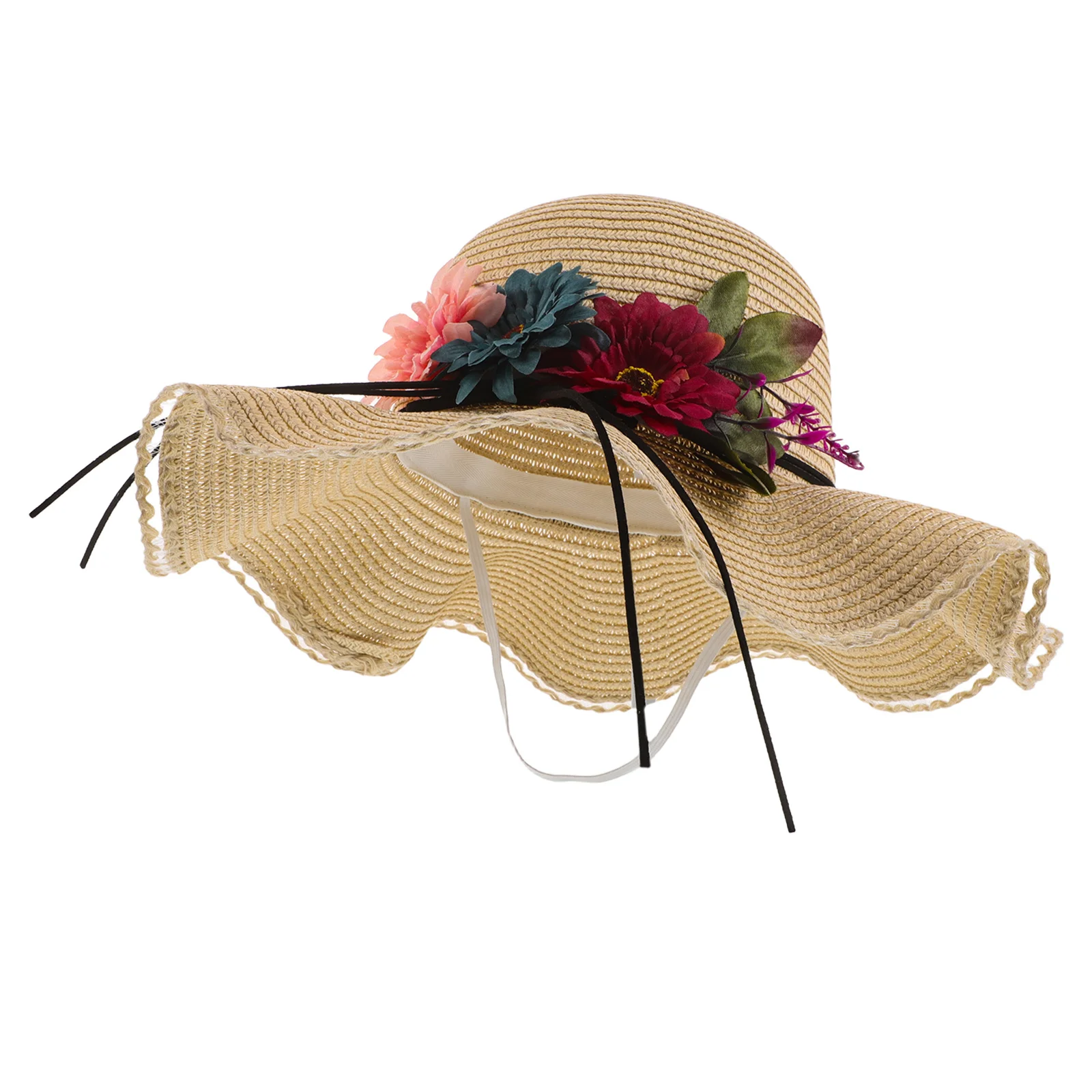 

Outdoor Wide Brim Sun Hat Foldable Breathable Straw Bucket Hat Uv Protection Summer Beach Vacation Hiking Cap Women Sun Cap