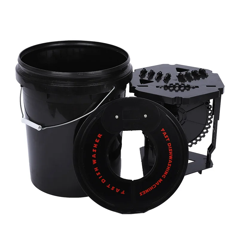 Car Beauty Rashing Bucket Car Polishing Disc cleaning Cleaning Bucket Polishing Disc Cleaning Dual-Purpose Car Washing Bucke