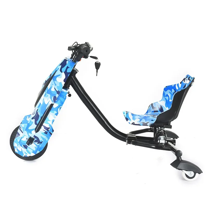 

Drift two-seat scooter Park Square rental twist car Drift car adults can sit