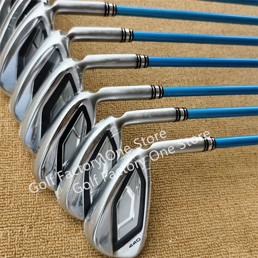 New Men's 440 Golf club Silver G440 Golf irons Iron Set 4-9W/U (8pcs) Flex R/S/SR With Steel/Graphite Shaft Head Cover 썸네일 4
