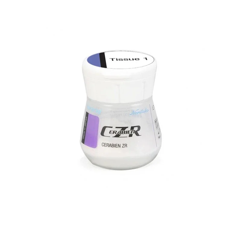 Kuraray Noritake CZR Tissue1 Modifier مسحوق بورسلين أبيض وردي لجميع مواد مختبر الأسنان السيراميكية