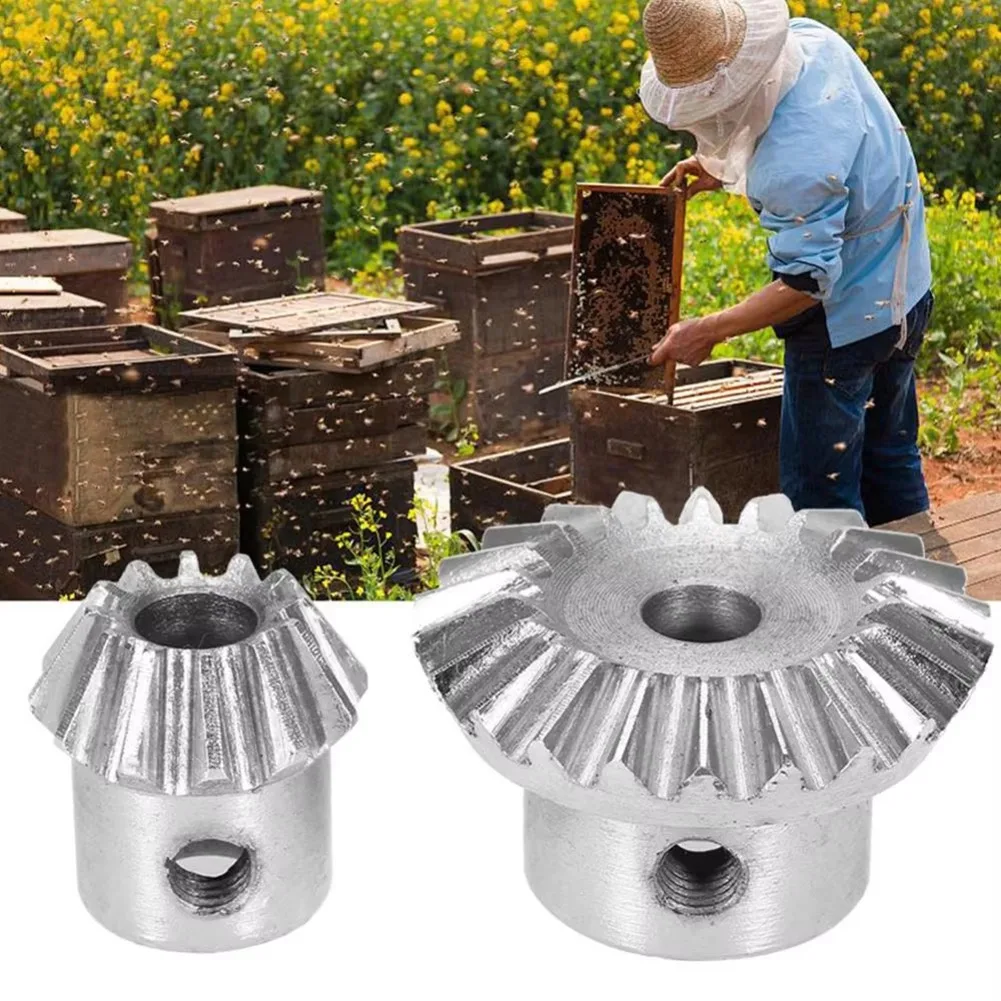 ~Latest Model Stainless Steel Honey Extractor Gear Kit,Beekeeping Extractor Gear Beekeeping Equipment Part Beekeeping Supplies