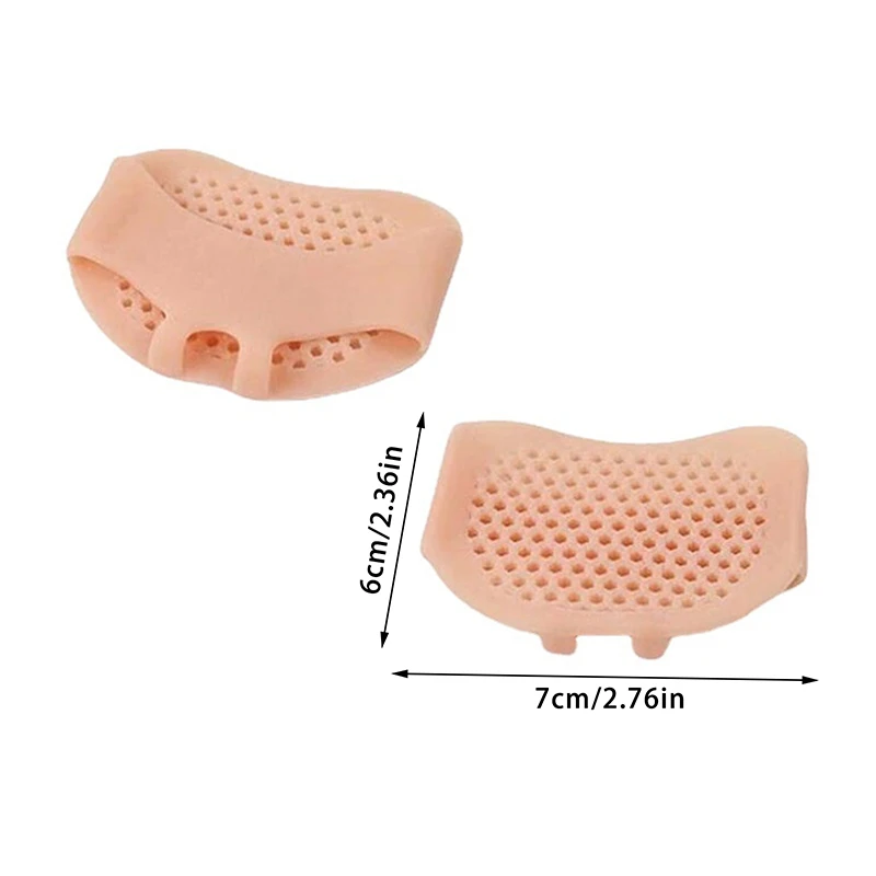 واقيات الكعب من السيليكون، وسادة الأمامية لالتهاب اللفافة الأخمصية للنساء والرجال، للوقاية من آلام القدم #6