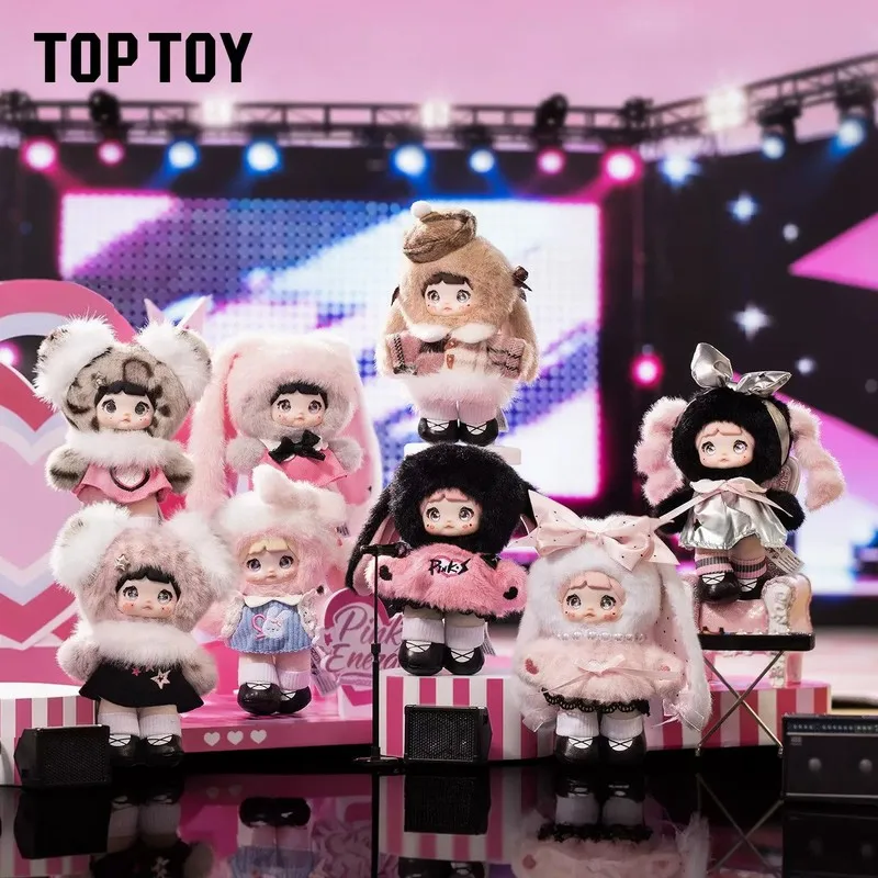 Nommi Pinky Energy Series Plush Blind Box Cute Character Doll Bag Pendant Mystery Box Surprise Gift For Girls Boys Plush Toy